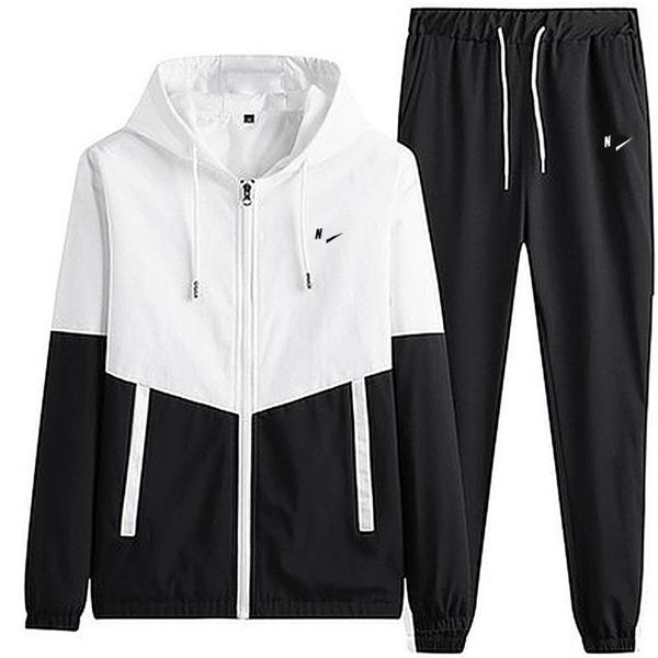

2022 designer men tracksuit hoodie pants men track sweat suit coats tracksuits luxury casual hoodies sweatpants suit sweatshirts, Gray