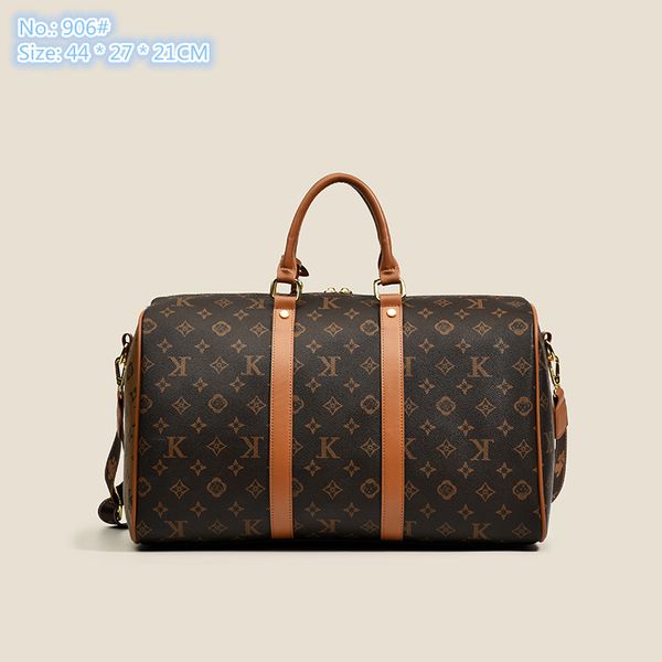 

wholesale shoulder bags outdoor sports fitness leisure printed handbag short-distance business trip color matching leather bag street trend