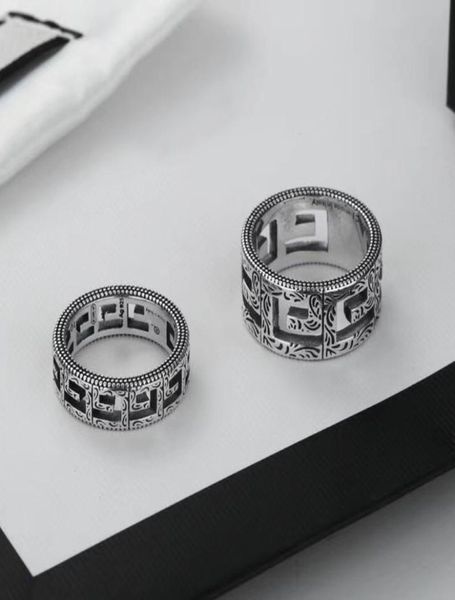 

designer rings engagement rings for women fashion 925 sterling silver rings mens men gold ring cluster band ring couple d218306hl6855255