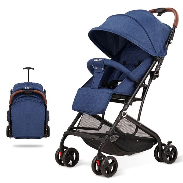 

hope baby lightweight strollers can sit and lie folding stroller shock absorber umbrella 0-3 years old stroller