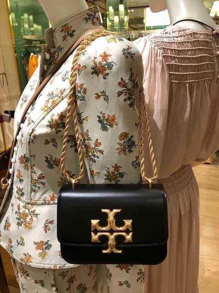 

handbag torysburchs eleanor tang tb cowhide flap single shoulder messenger button rope chain small square bagat9j wm wm
