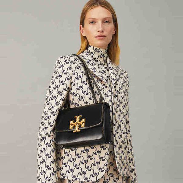 

burchs handbags torys 22 eleanor cowhide small gold brick tb womens bag tofu single shoulder messenger armpit67jp wm