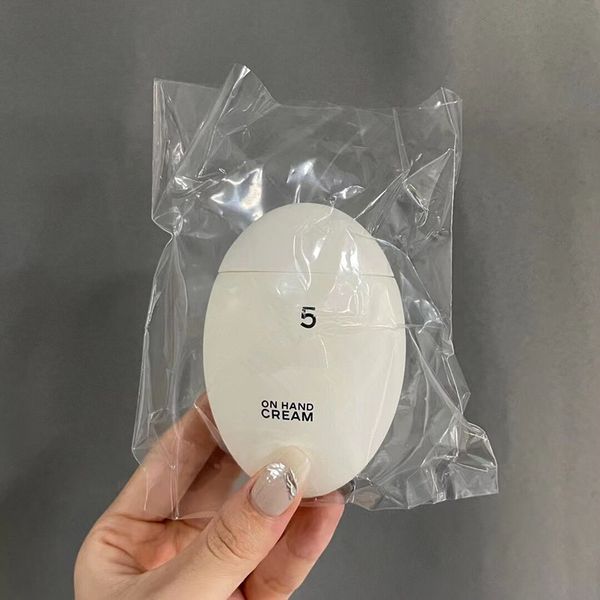 

brand n5 hand cream 50ml la creme main white egg hands cream skin care shopping