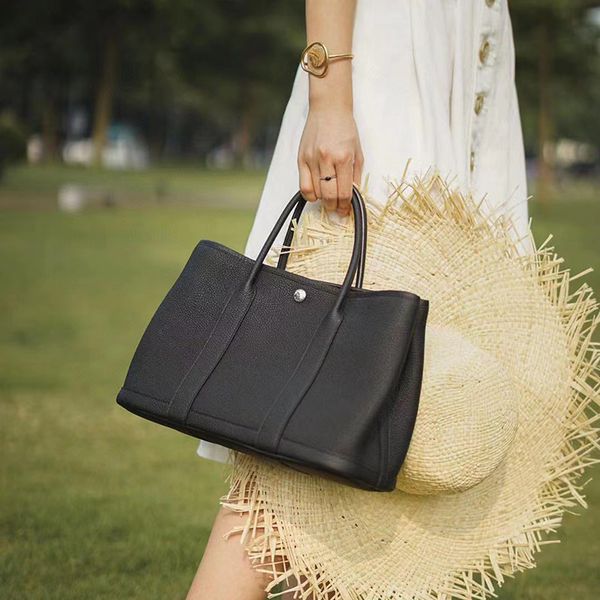 

garden party designer womens handbags luxurys totes big tote bag shoulder bags large space shopping bag genuine leather hobos handbags purse