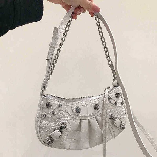 

designer luxury womens bag balencigas handbag b-shaped paris single shoulder messenger fashion square gift shoulder oblique span versatile h