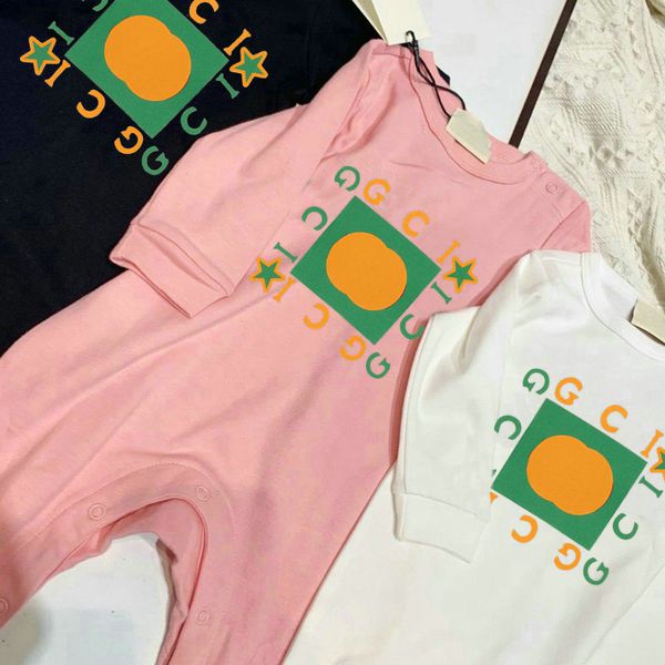 

spot goods designer rompers newborn full moon gift infant baby boys and girls fashion letter jumpsuits new baby clothes 100% cotton brand ki, Blue