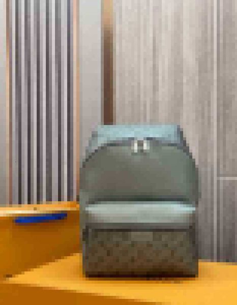 

school bags m30835 discovery backpack pm luxury brand designer men backpacks real leather travel handbags women handles boston totes ab53, Black;white