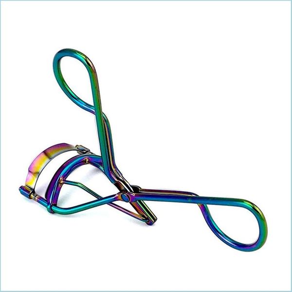 

eyelash curler professional color stainless steel eyelash curler curling styling pvc sile pads eye lashes makeup auxiliary tools dro dhxvv