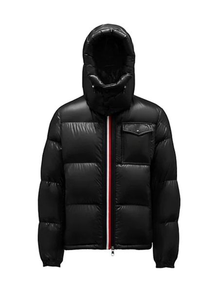 

designer winter mens jackets womens mans parkas coat fashion monclair down jacket puffer windbreakers thick warm coats outwear parka essent, Black
