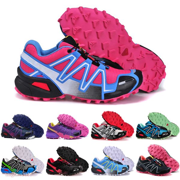 

2022 casual shoes sport shoes hiking shoes sneakers women walking ourdoor speed cross athletic 2021 zapatillas speedcross 3 size 36-40, Black
