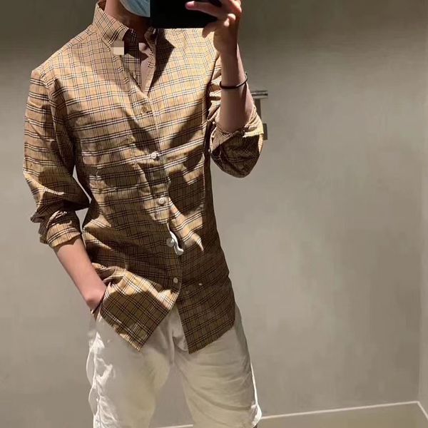 

men's shirts casual fashion versatile fashion couples wear all seasons, White;black