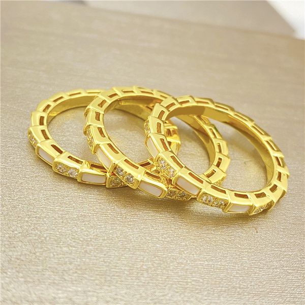 

designer rings luxury brand gold ring titanium steel fashion couple ring party wedding daily accessories valentine day send girlfriend gifts, Silver