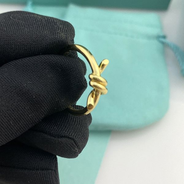 

designer classic ring titanium steel knot ring men and women bow knot ring party wedding accessories christmas valentine's day designer, Silver