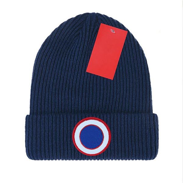 

2023 sale men beanie luxury knitted hat gorros canada knit hats classical sports skull caps women casual outdoor goose beanies f-3, Blue;gray