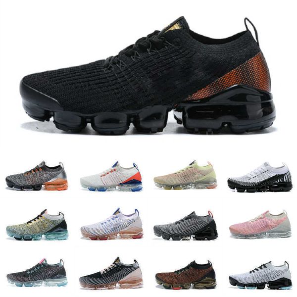 

men 2021 vapores 3.0 usa mens be true oreo running shoes fly 2.0 knit iron blue red chaussures black purple dark grey white pure platinum wo