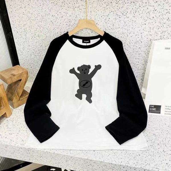 

men well women's hoody done women sweater long sleeved color teddy bear hoodies casual sweatshirt graffiti cotton designer 11, Black