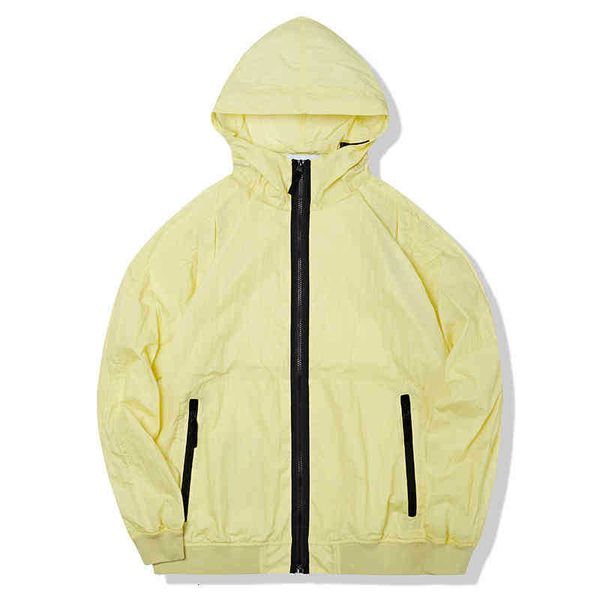 

toney konng gonng spring and summer thin jacket fashion brand coat outdoor sun proof windbreaker sunscreen clothing waterpro, Tan;black