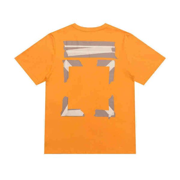 

designer classic fashion mens t shirts brand cotton luxury short sleeves tees back adhesive strip arrow x summer t-shirts women white black