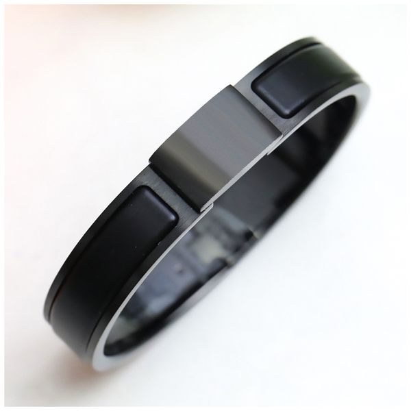 

h bracelet designer bracelets for women mens bangle braclets with meaning herrenarmband gold gold bangles sale braclet pulsera hermanas brac, Black