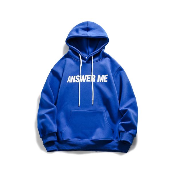 

hooded sweatshirt for male small oversize couple pullover fashion men clothing, Black