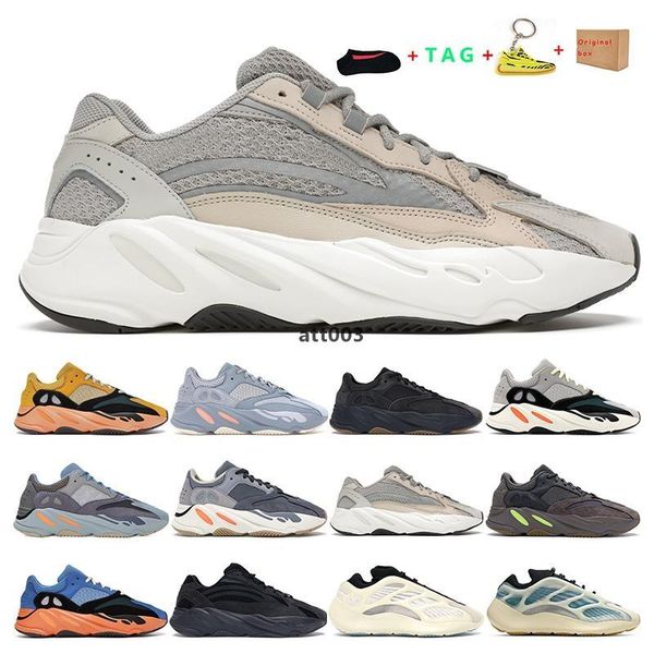 

700 running shoes for men women bright blue sun cream solid grey utility black yezzies''350 yeezzy yezzzy yeezie kanyes boost 35 v
