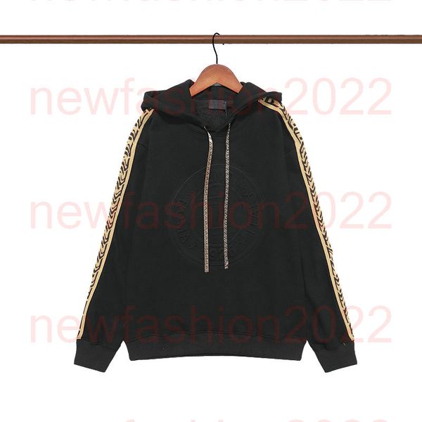 

2023 f monogrames degrade crewneck mens hoodies fashion men print fade sweatshirt o neck brand clothing male streetwear hip hop oversize hoo, Black