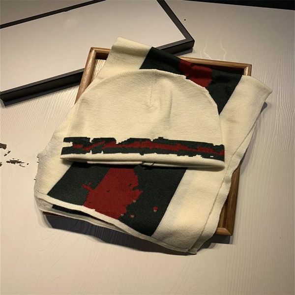 

hat scarf set for men women winter wool scarves 2 piece suit design shawl beanie wrap beanies hats 2022tt672655 wtb, Blue;gray
