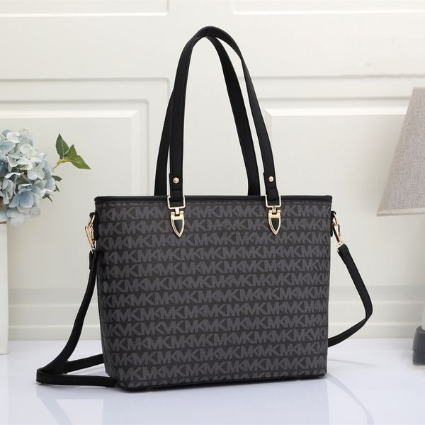 

classic designer shoulder shopping bags tote womens fashion genuine leather crossbody handbag print wallets zipper compartment coin purses