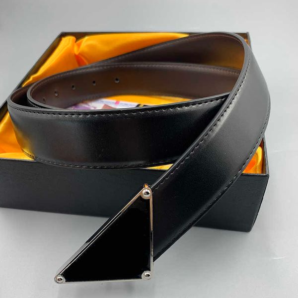 

belts mens designer belts fashion belt waistband classic letter triangle buckle girdle men p ceinture width 3 5cm 2204085d275x, Black;brown