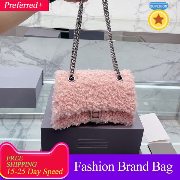 

balicaiga designer bag large shoulder chain clutch bags purses genuine leather luxury message handbags wallet designer crossbody