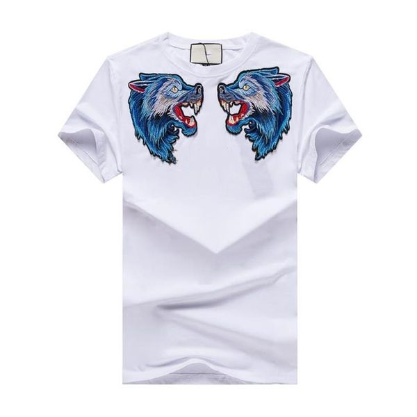

men's t shirt casual summer fashion interweave print classic round neck short sleeve s-5xl #m67318d, White;black
