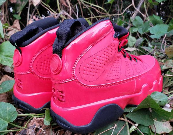 

designer shoes red 9 basketball white blue black low 9s sports size 7-13
