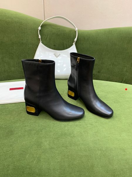 

designer boots classic non-slip rois martin shoes nylon military desert combat short booties leather lining removable pouch for women outdoo, Black