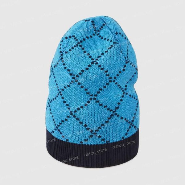 

designer men cashmere bucket hat womens woolen blended knitted casquette designers caps hats mens winter knit cap warm bonnet beanies 20 ywf, Blue;gray