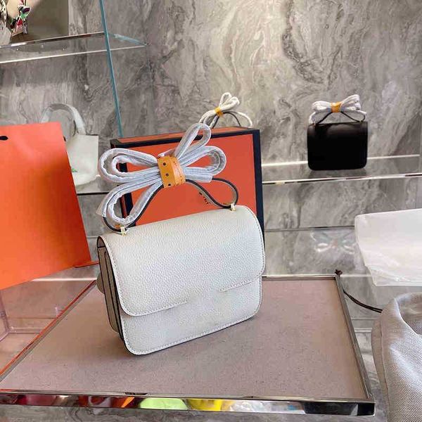 

white designer handbags litchi grain herme cow leather bag stewardess lady pure shoulder j6ic