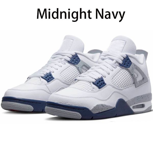 

jumpman 4 og 4s basketball shoes blak cat military black midnight navy neon white jorden shimmer bred canvas master military blue mens women