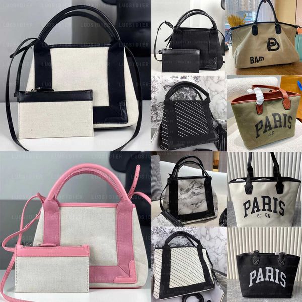 

b bags balencaigaity navy small cabas white cotton canvas black cities paris jumbo small tote bag hardware luxurys designers everyday east-w