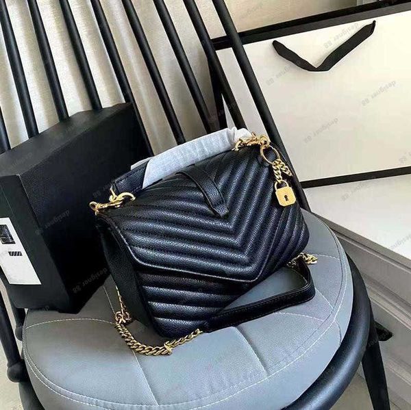 

totes black leather 2022 famous quality chain menbags embossed total and fashion womenluxury shoulder handbags designer messenger