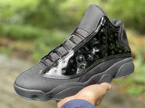

designer shoes 13 black cap gown 13s basketball sports sneakers ship