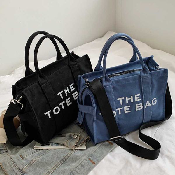 

woman's luxury handbag designer marc's jacob tote bag messenger hand-held canvas women's japanese new one shoulder letter sma