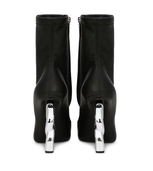 

combat boots ankle boot martin booties winter luxury brand crystal-embellished black calf leather lug soles party wedding chunky shoebox eu4