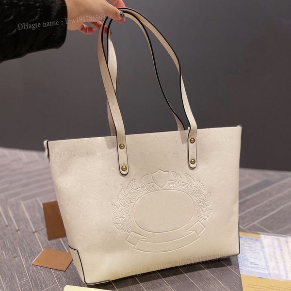 

r bags shoulder bag totes handbags fashion ladies large handbags luxury black white letters handbag genuine leather women shopping tote