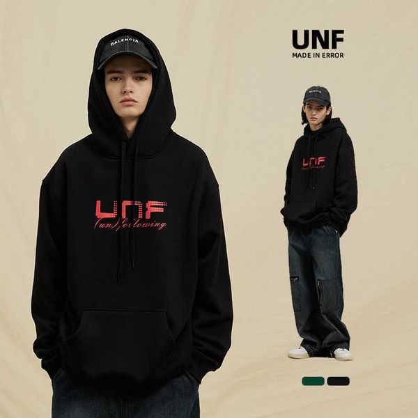 

women's done well autumn hoody winter loose 350g plush versatile letter printing hoodie couple hoodies casual sweatshirt graffiti cotto, Black