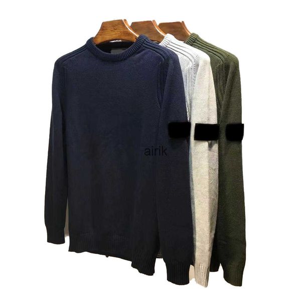 

designer stone sweaters sweatshirts turtleneck women company sweatshirt pullover letter badge stone embroidery simple solid color thread qua, White;black