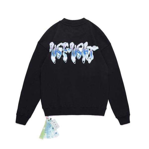 

mens hoodie sweatshirts fashion white printed men women hoodies stylist hoodie jacket size s-xl, Black