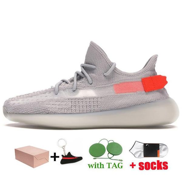 

with box men womens running shoes v2 mens sneakers mono clay ice mist tail lig yezzies''350 yeezzy yezzzy yeezie kanyes boost 35 v, Black