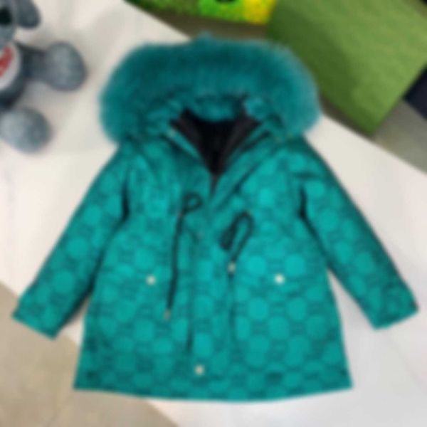 

sets/suits women's down & parkas new children's parka middle and large children's detachable rex rabbit fur liner with enlarg