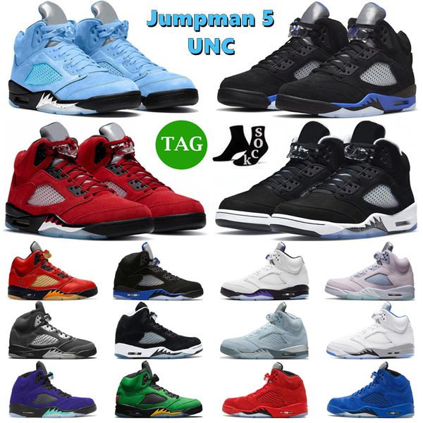 

og jumpman 5 5s men basketball shoes unc green bean concord easter pinksicle raging red aqua racer blue oreo mens trainers sport sneakers