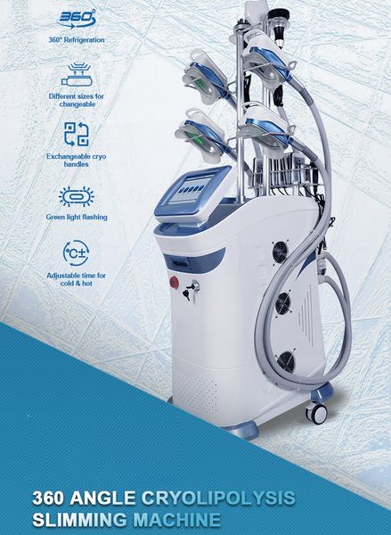 

2022 professional 360 cryo cryolipolysis fat e slimming machine ing cryotherapy cool slim fat removal body shaping weight loss salon use equ