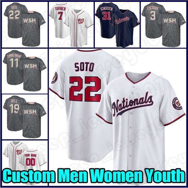 

baseball jersey 22 juan soto 9 dee strange-gordon ryan zimmerman washington''nationals''17 andrew stevenson carter kiebo, Blue;black